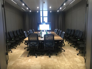 聯塑總部辦公地毯工程