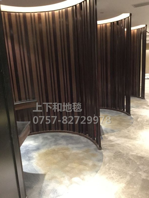 廣州白云機場地毯工程 羊毛手工地毯案例展示