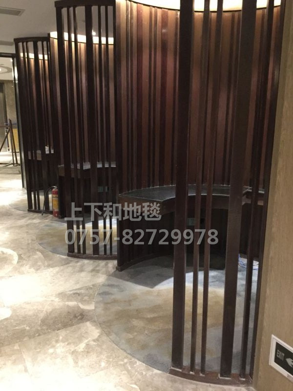 廣州白云機場地毯工程 羊毛手工地毯案例展示二