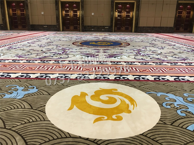 智慧新城宴會(huì)廳地毯工程1